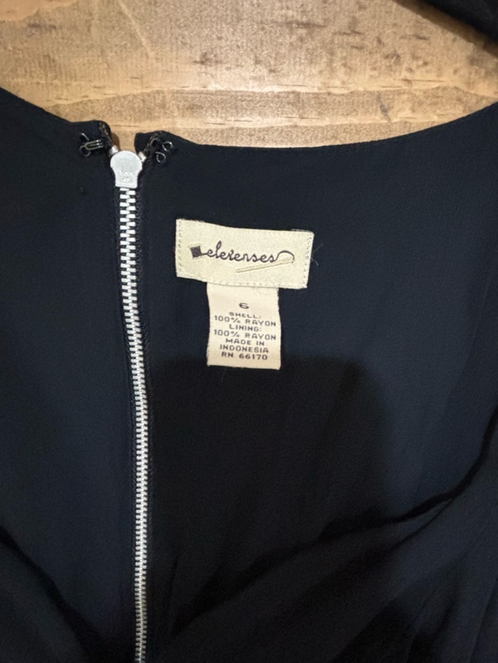 Anthropologie (Elevenses) Black Dress - Picture 9 of 9